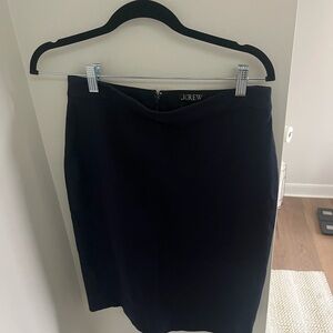 J. Crew Women's Classic Black Pencil Skirt